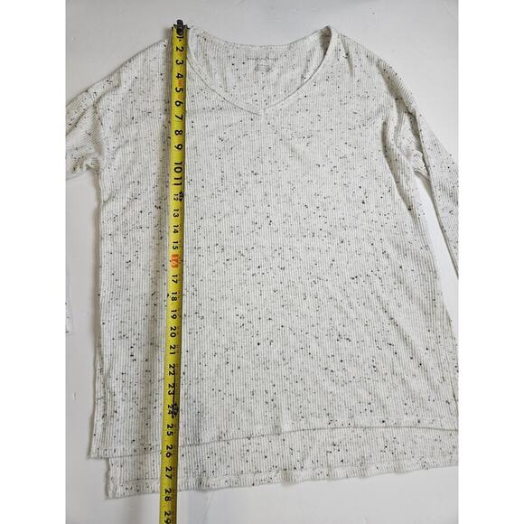 American Eagle Outfitters Oversized Thermal V Neck Sweater XS - Picture 4 of 6